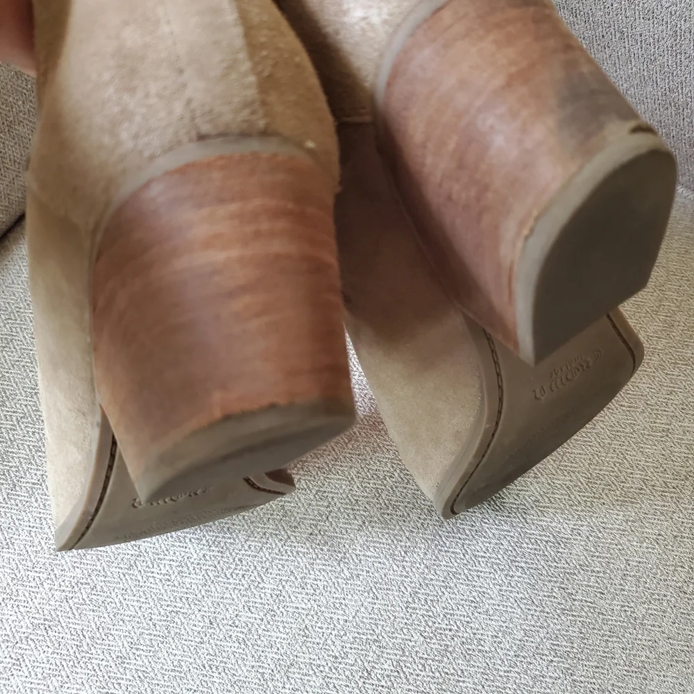 Crown Vintage Genuine Suede Ankle Booties 8